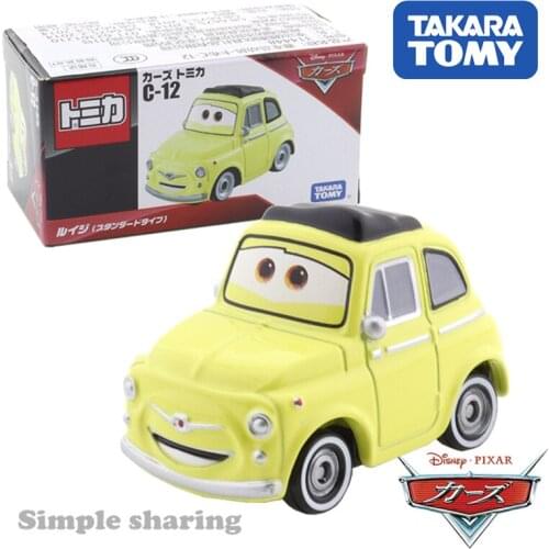 Takara tomy disney cars tomica c-12 luigi (standard type)