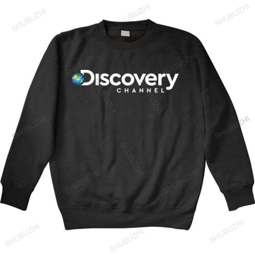 Autumn winter hoodies Fashion hoodies Trendy Cool Top Mens New Discovery Channel Man crew neck hoodie