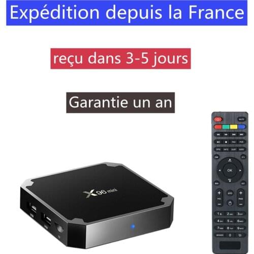 X96mini Android 9.0 TV BOX 1G+8G/2G+16G Amlogic S905W Quad Core Support 4K Media Player 2.4G Wifi Android TV Box Smart TV Box