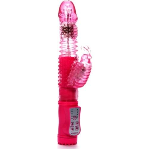 Rabbit Vibrators 12 Speed G Spot Vibration&Rotation Waterproof Adult Sex Toy Dildo Vibrator Sex Products For Women