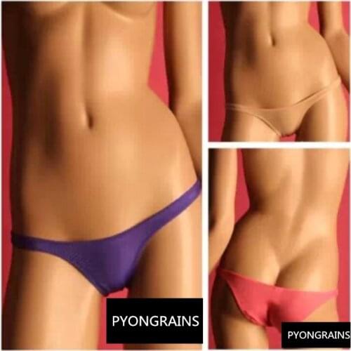Womens TM low-rise sexy underwear silky perfect Ultra-thin breathable female briefs panties Womens Clothing Intimates Panties