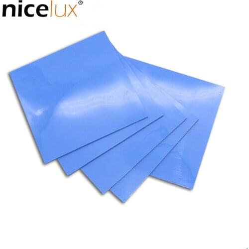 1pcs 100mmx100mmx2mm Thermal Pad GPU CPU Heatsink Cooling Conductive Silicone Pad Sheets for Motherboard Computer Host Notebook