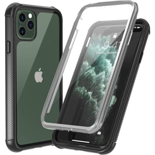 Redpepper For iPhone 11 Pro Max case Shock Dirt Snow Proof Protection With Touch ID for iPhone 11 Pro Phone Case Cover Clear