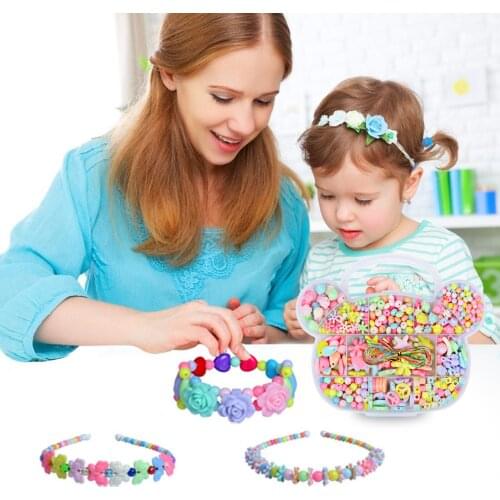 DIY Bracelet Making Beads Kit 350 Pcs Alphabet Beads For Bracelets Making Necklace Beads String Kit
