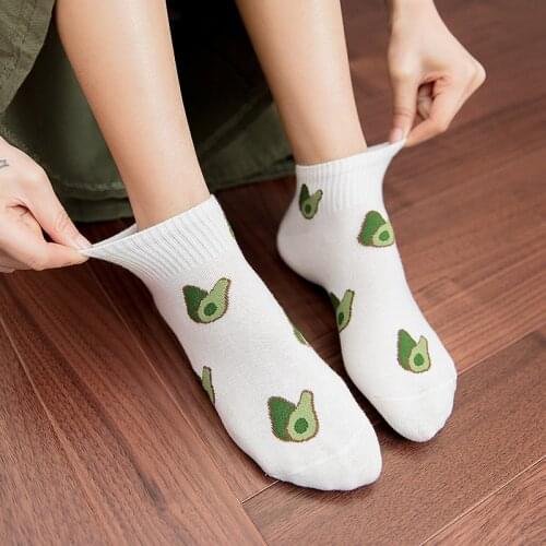New Fashion Cute Women Ankle Socks Funny Anime Student Girl Summer Sport Cotton Short Socks Kawaii Girl No Show Sock Slippers