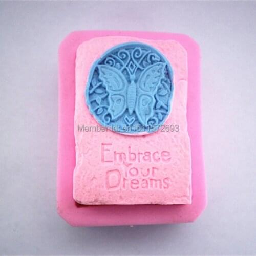 New butterfly seal handmade soap molds silicone baking tools kitchen cake molds decorations Sugarcraft FM281