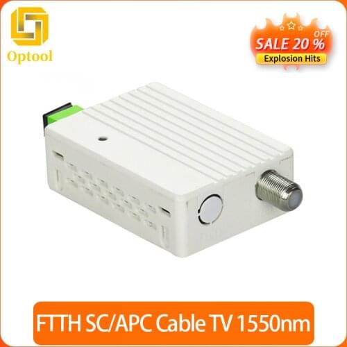 FTTH SC/APC Cable TV 1550nm Optical Node OR18 mini node Series Optical receiver is a home-based optical receiver for FTTH
