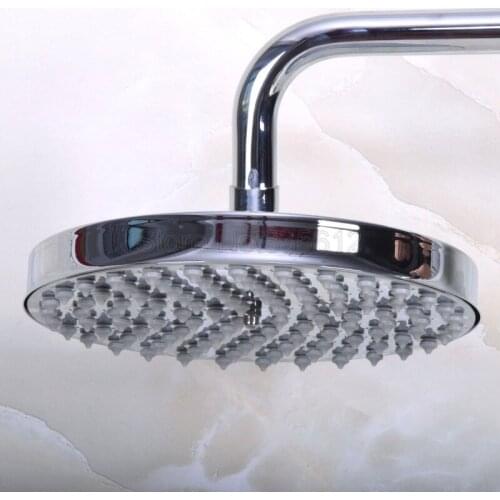 Polished Chrome Brass Bathroom Large Rain Shower Heads Wsh210