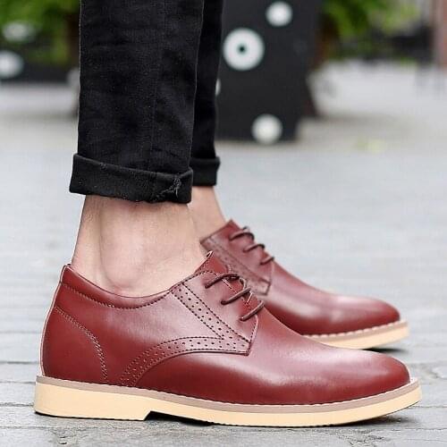 Causal men de black Mens leather sneakers masculino leisure hot sports casual shoe sale sapatos cuero Casual Sneaker sapato man