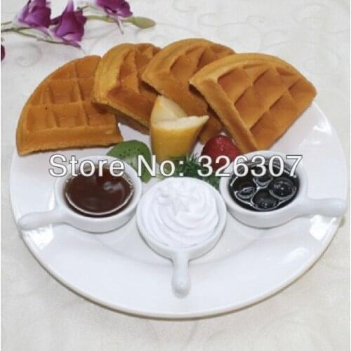 Mcmuffins customize flavor model supplies artificial food flavor dishes western show Western-style cuisine Belgian Waffles