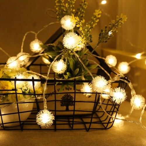 Garland Led Fairy Lights String Garland Battery Powered Festoon Christmas Lights Decoration Led Lights Garland Street Navidad