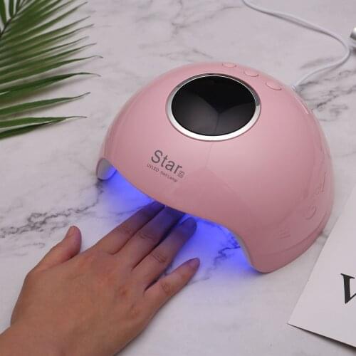 36W UV Lamp Star6 Mini for Nail Drying 12 LEDs USB Small Lamp Cured for All Gel Manicure LCD Display Polish Dryer Nail Tool