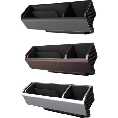Universal Car Pocket Organizer Seat Gap Filler Storage Box Seat Console Organizer for Mobile Phone Wallet Cup Holder
