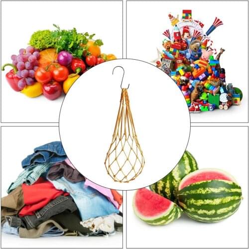Chicken Vegetable Fruit String Bag Poultry Feeding Tool with Hook for household storage and storage kitchen tools