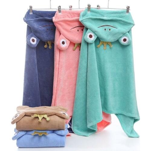 Four Seasons Flannel Baby Cloak for Boys Girls Toddler Baby Winter Warm Flannel Blanket Bath Towel Windproof Hooded Cloak Coat