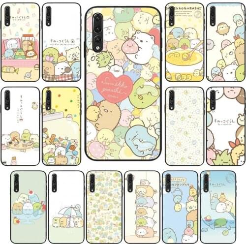 Zororong Japan cartoon san-x-sumikko-gurashi Phone Case For Xiaomi Redmi NOTE 7 8 9 A PRO K20 30 PRO