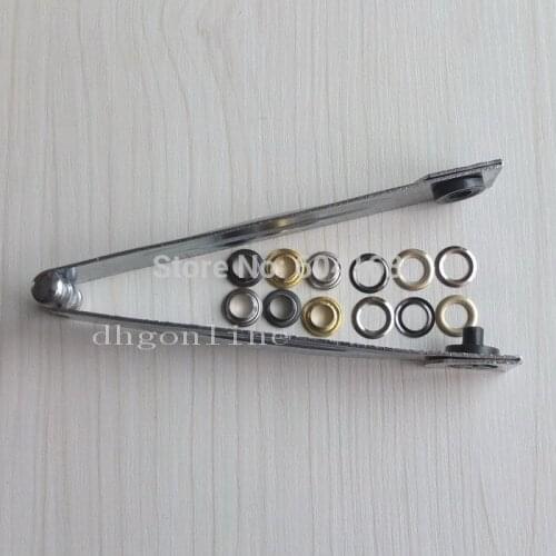 120 Sets 3/10" 8mm Grommet Eyelets Canvas + One tool Plier for Clothes Leather Self Backing