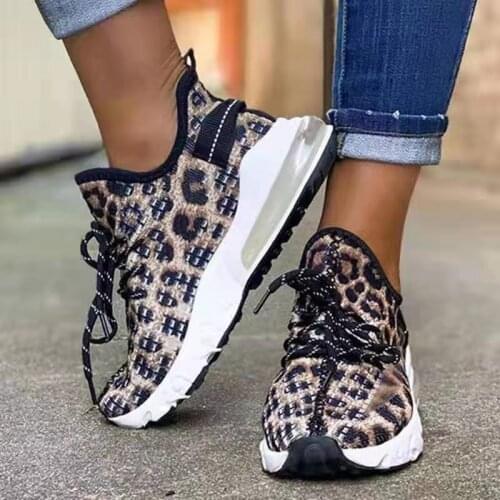 2021 New Hot Spring Autumn Lace Up Women Shoes Casual Loafers Comfort Flat Shoes for Zapatos De Mujer Sneakers Plus Size 35-43