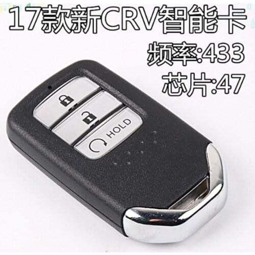 3 Button Replacement Remote Smart car key 433Mhz For For Honda CRV URV 2017 with NCF2951X HITAG 3 47 Chip A2C98320100