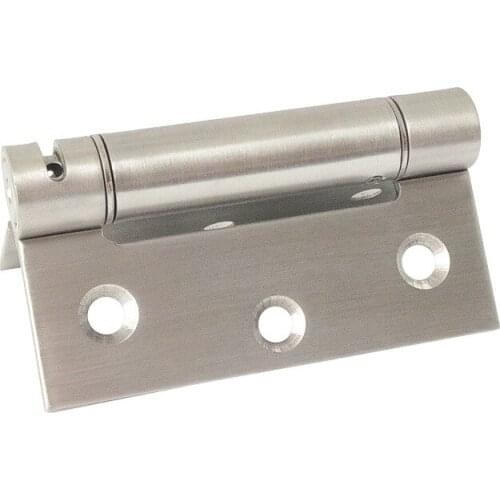 Automatic Self closing spring Heavy Duty 4 inch Stainless steel adjustable wood door hinge For Corridors Apartments Entrances