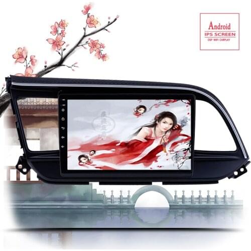 Android 10.0 Car DVD Player For Hyundai ELANTRA 2018 2019 2020 WIFI GPS Navigation 2 Din Car Radio Stereo Multimedia RDS Map