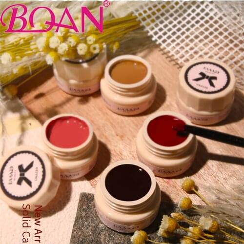 BQAN 2021 New Solid Gel Polish New Popular Color Solid Tank Nail Polish Glue Solid Nail Glue Solid Painted Glue Filling Resin