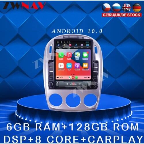 For Kia Cerato 2005-2007 Android 10 Tesla style Car DVD Player GPS navigation Car Auto Radio Stereo Multimedia Player