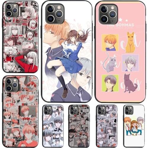 Fruits Basket Kyo Yuki Tohru Case For iPhone 7 8 6S Plus SE 2020 Cover Coque For iPhone X XR XS 11 12 Pro Max mini