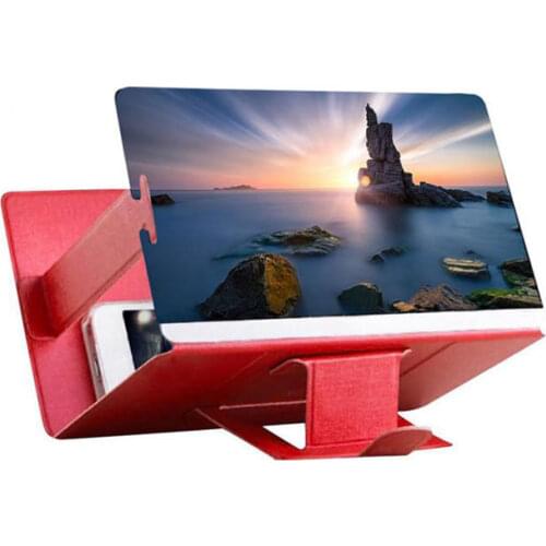 New Mobile Phone Screen Magnifier 3D Enlarger Magnifying Video Amplifier Projector Bracket Desktop Holder Stand For Phone