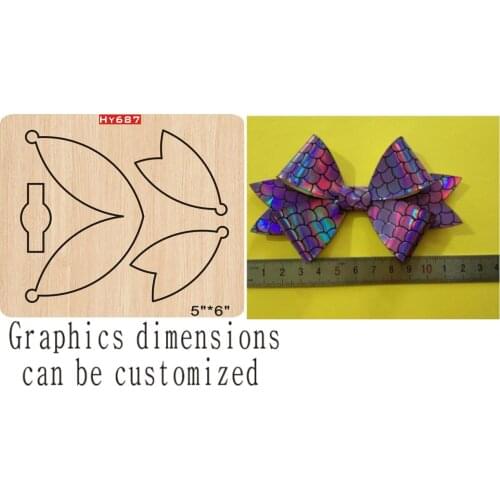 Bow cutting dies 2019 new die cut &wooden dies Suitable for common die cutting machines on the market