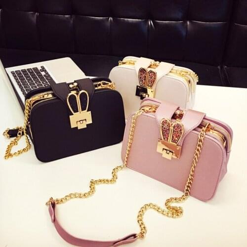 Luxury Handbags Women Bags Designer Chain Bag Women Messenger Bags Vintage Small Crossbody Bags For Women bolsa feminina X1-29