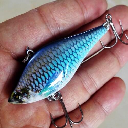6.35CM 14g VIB Fishing Lures Metal Vib Lures Fishing VIB Lure hook Sinking Artificial Vibrator Bass Bait Ocean Rock fishing