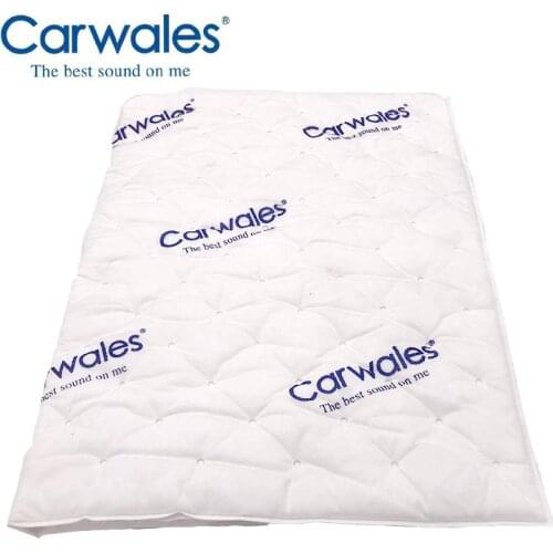 50*75cm Self-adhesive Sound Heat Insulation Cotton Noise Control Deadener Aluminum Foil Material For Car Door Trunk Hood Ceiling