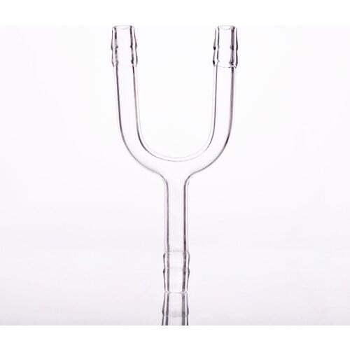 U-tee connection pipe,Outer diameter 8mm/10mm/12mm,U-shaped three-way take over,Tee fitting