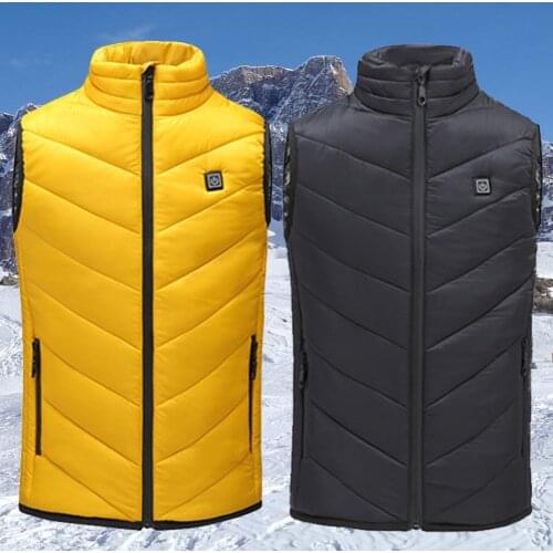 USB Charging Outdoor Winter Heating Vest Warm Vest Childrens Smart Heating Coat Vest Outdoor Camping Ski Equipment
