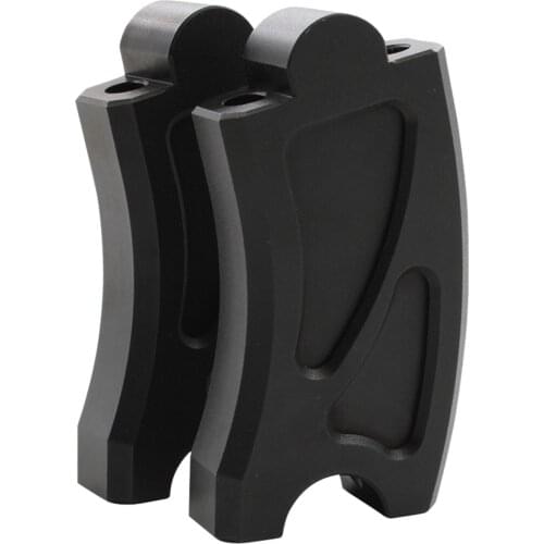 Universal Handle Bar Risers Adapters for Honda Rebel CMX300 CMX500 Black