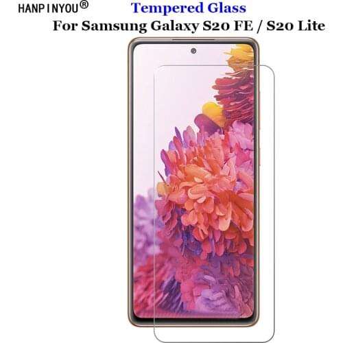 For Samsung Galaxy S20 FE Tempered Glass 9H 2.5D Premium Screen Protector Film For Samsung Galaxy S20 Lite 6.5"