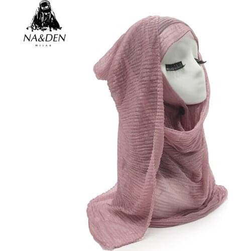 Women Solid Voile scarf with Sprinkle gold crinkled scarves soft muslim hijab islamic wrap bandana head shawl 10pcs/lot Hot Sale