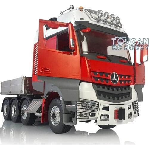 1/14 LESU RC Metal Chassis Bucket Roof Light Hercul Arco Cabin Tractor Truck THZH0867-SMT3