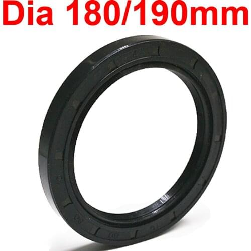 1PC ID 180 190MM TC Oil Seal Skeleton Spring Steel Black Nitrile NBR Gasket 180x200x12 180x200x13 180x200x14 180x200x15