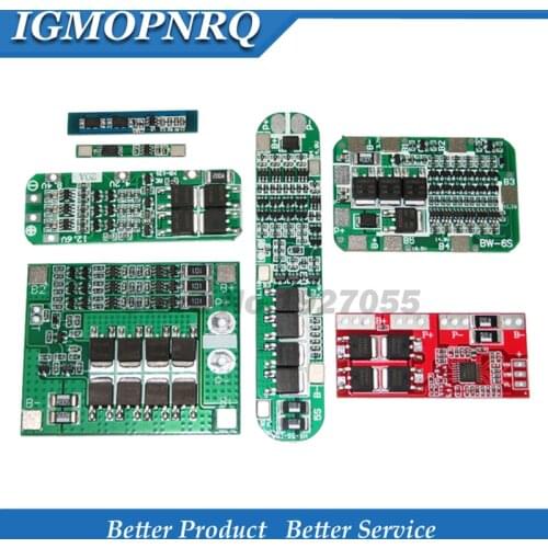 1S 2S 3S 4S 5S 6S 3A 15A 20A 30A Li-ion Lithium Battery 18650 Charger PCB BMS Protection Board For Drill Motor Lipo Cell Module