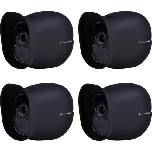 4 x Silicone Skins for Arlo Cameras, Protective Cover Case for Arlo Pro Wireless Smart Security Camera Accessories