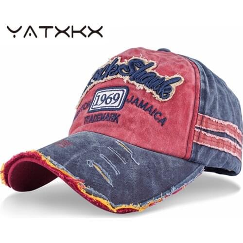 [YaTxKx] Retro Snapback Baseball Caps For Men Cycling Bone Washed Trucker Casual Outdoor Hats For Women Gorras Tone