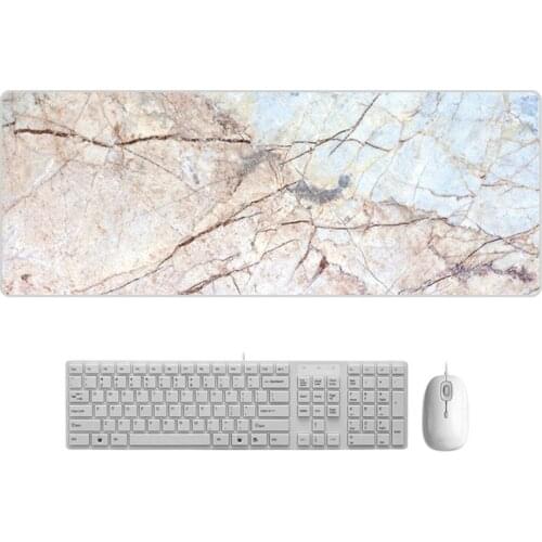 1pc Nordic Style Oversized Mouse Pad Cartoon Computer Keyboard Table Mat Bedroom Decoration Mouse Pad Cute Stationery Deskpad
