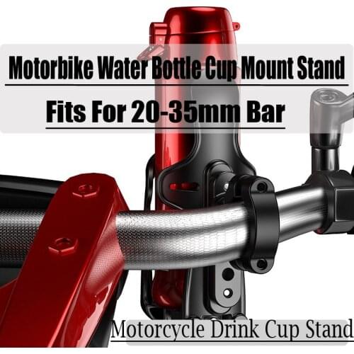 Motorcycle Beverage Water Bottle Drink Cup Holder 20-35mm Mount For KTM 1190 Adventure/R / 1290 Super Adventure 990/950 ADV