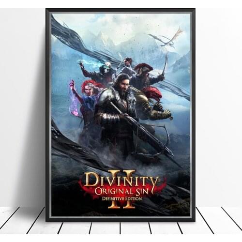 Divinity: Original Sin 2 Video Game Canvas Poster Home Wall Painting Decoration (No Frame)