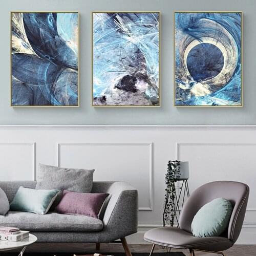 Colorful Line Art Canvas Painting Modern Abstract Style Poster Living Room Decoration Wall Pictures For Room Decor Wall Decor