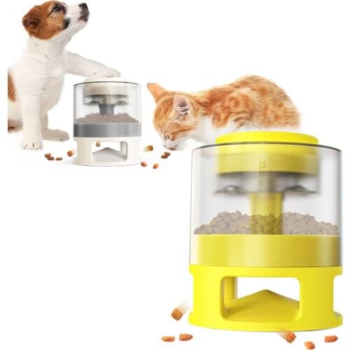 Creative Pet Dog Feeder Dog Toy Automatic Food Catapult Pet Training Toy Suitable For Large Small Dog Pets Slow Feeding