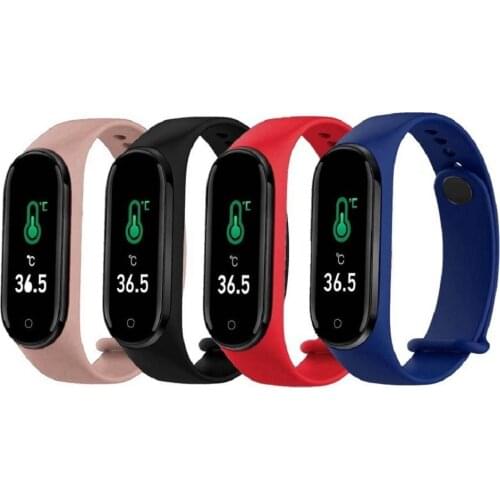 M4 Pro Smart Band Fitness Tracker Sports Bracelet Pedometer Heart Rate Blood Pressure Bluetooth Health Waterproof Wirstband 2021