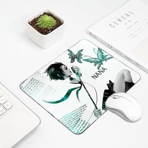 Mairuige Hot Japanese Anime Comic NANA Mini Mousepad 250x200x2MM Size Tablet Pc Gamer Gaming Computer Mouse Pads for Punk Style